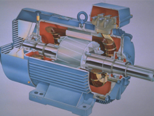 DYQC-54純電動車交流異步電機(jī)解剖模型