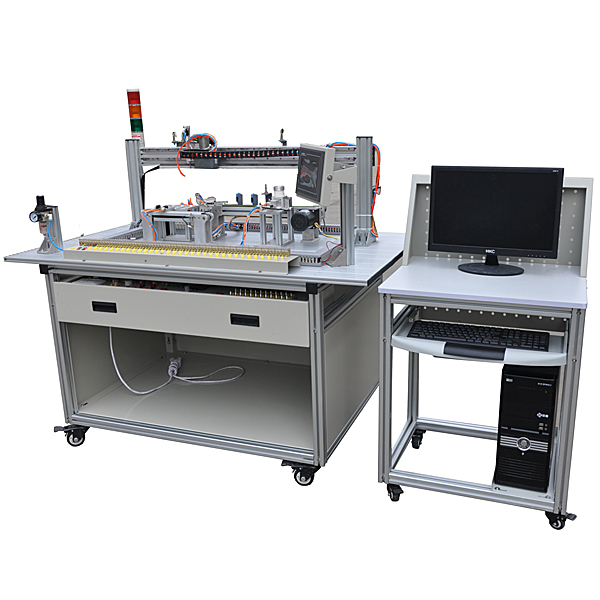 模擬生產(chǎn)線演示實訓臺,鉆床電路實驗裝置